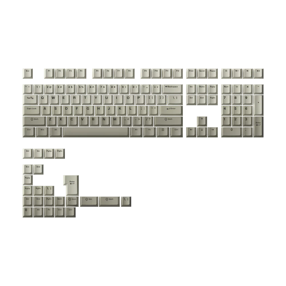 Akko Warm Gray Gradient Keycaps - Image 3