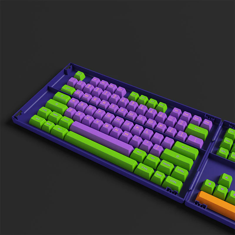 EVA-01 Themed Keycap Set (158-Key) - Image 3