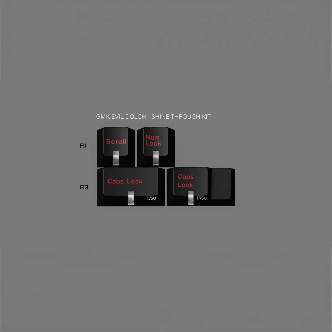 GMK CYL Evil Dolch The Split - Image 7