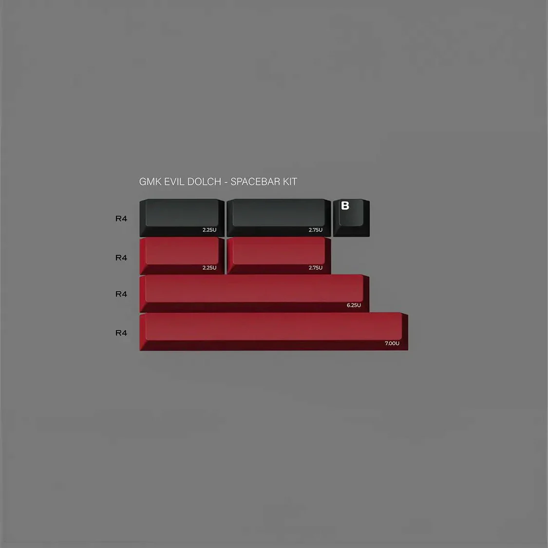 GMK CYL Evil Dolch The Split - Image 8