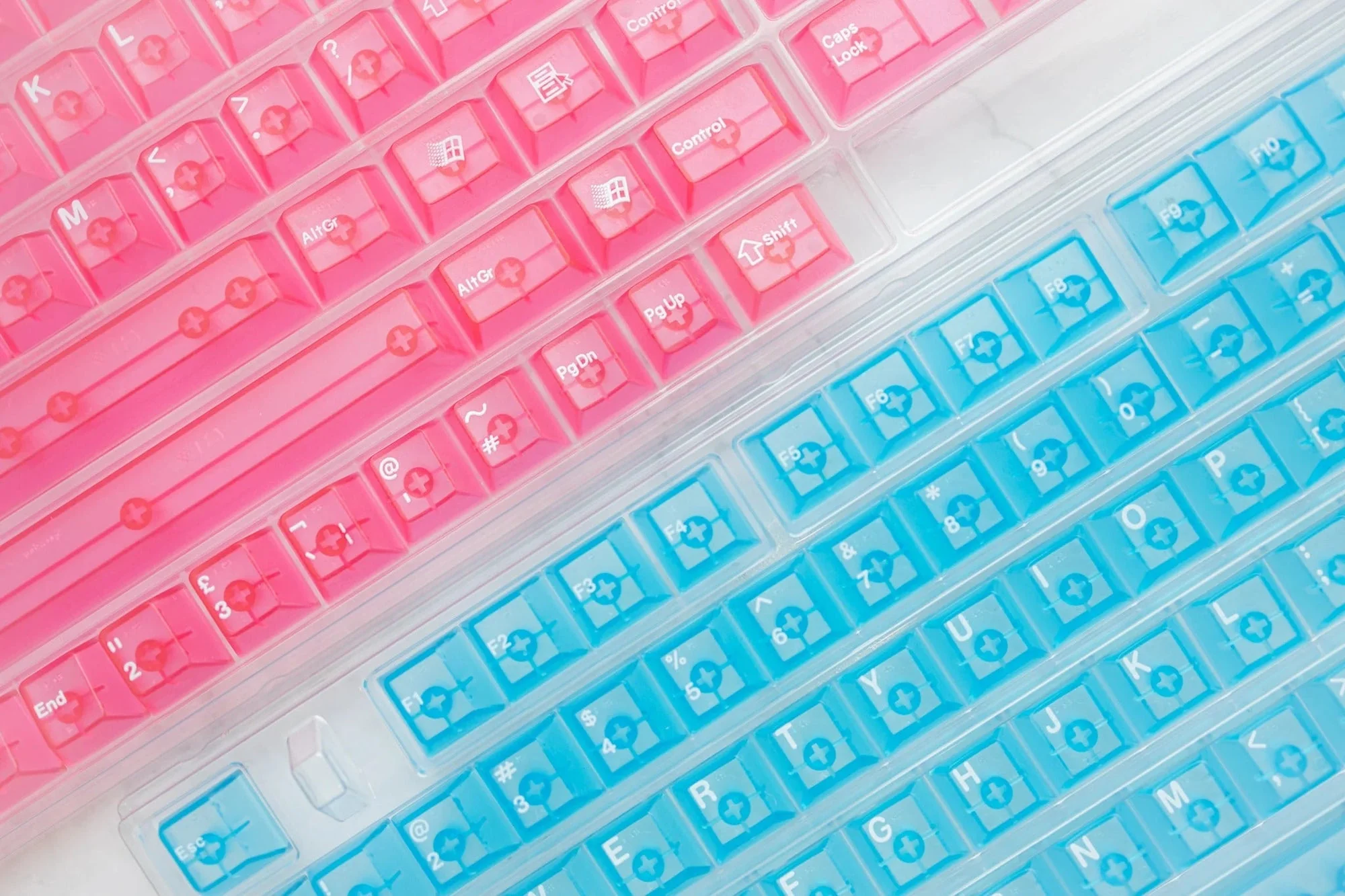 LeleLabs Crystal Clear ABS Keycaps - Image 4