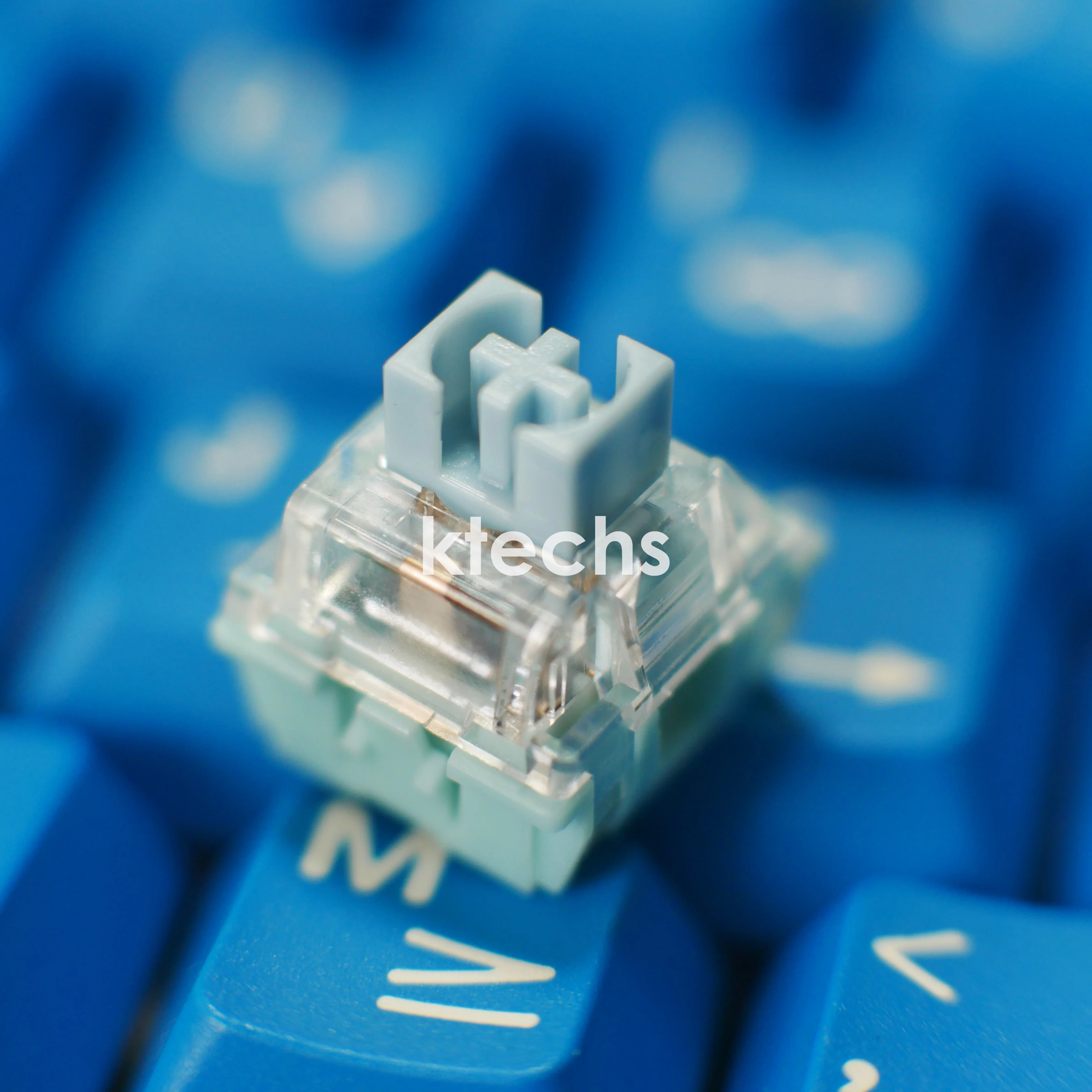 TTC Bluish White Silent Tactile Mechanical Switches - Image 4